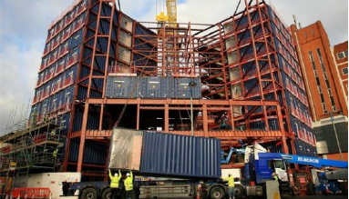 集裝箱板房的國外市場