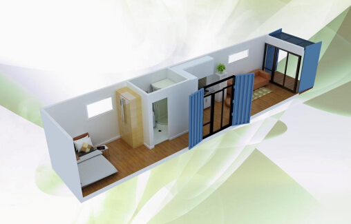 單體標(biāo)準(zhǔn)集裝箱公寓