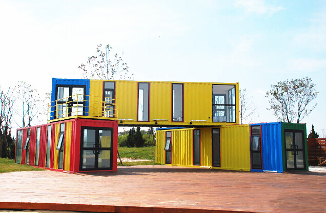 集裝箱景區(qū)建筑